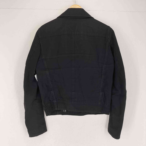 イヴサンローラン Yves Saint Laurent コットンダブルライダースジャケット メンズ