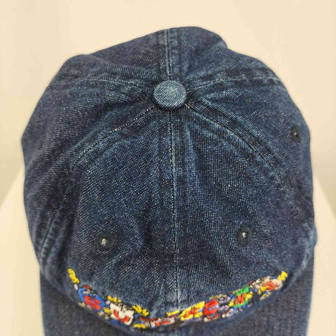 シュプリーム Supreme 18SS FRIENDS 6-PANEL DENIM CAP メンズ FREE