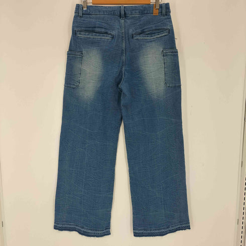 オブレクト oblekt フューチャーフェイス リペアワイドタックパンツ レディース JPN:XL