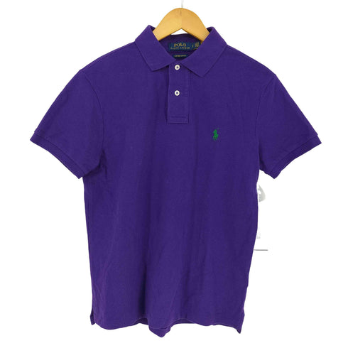 ポロラルフローレン POLO RALPH LAUREN CUSTOM SLIM FIT スモールポニー刺繍ポロシャツ メンズ import:S