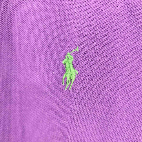 ポロラルフローレン POLO RALPH LAUREN CUSTOM SLIM FIT スモールポニー刺繍ポロシャツ メンズ import:S