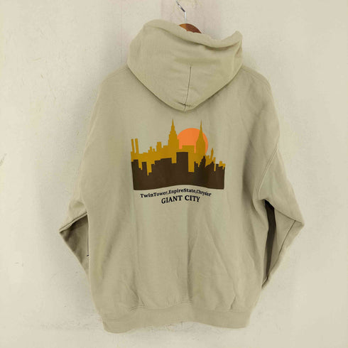 MetroStore 8oz HOODIE 両面プリントフーディ ViewFromQueens メンズ JPN:XL