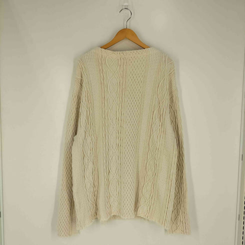 アールジュビリー R JUBILEE CABLE KNIT TOPS ケーブルニットトップス レディース FREE