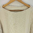 アールジュビリー R JUBILEE CABLE KNIT TOPS ケーブルニットトップス レディース FREE
