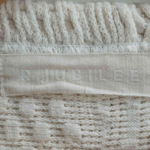 アールジュビリー R JUBILEE CABLE KNIT TOPS ケーブルニットトップス レディース FREE