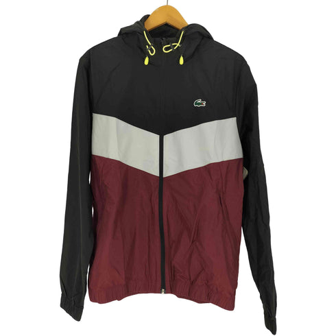 ラコステスポーツ LACOSTE SPORT 23AW パッカブル ダイヤ リップストップ ジャケット メンズ 50