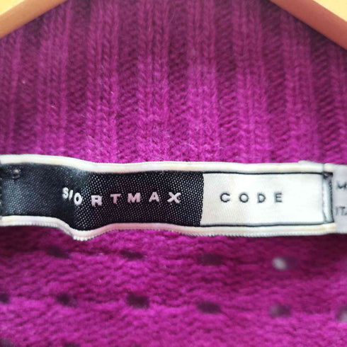 スポーツマックスコード SPORTMAX CODE パンチングドライバーズニット レディース JPN:M