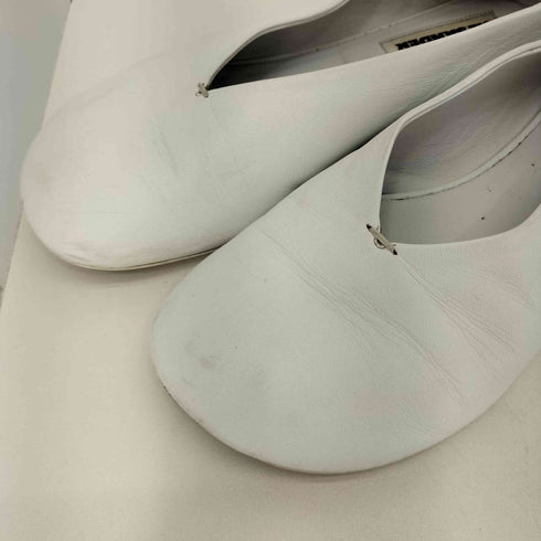 ジルサンダー JIL SANDER バックリング フラットシューズ レディース 37 1/2