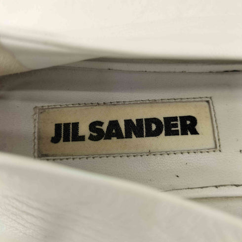 ジルサンダー JIL SANDER バックリング フラットシューズ レディース 37 1/2