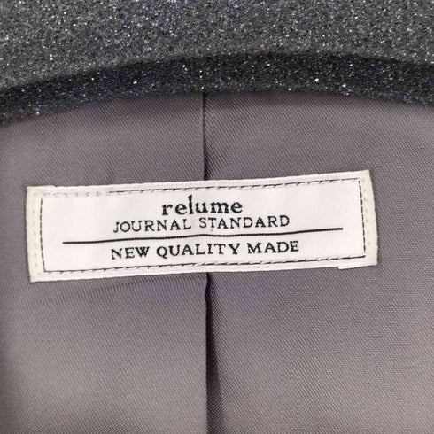 ジャーナルスタンダードレリューム JOURNAL STANDARD relume VICTORIAN シャルムオーバーサイズコート レディース 38