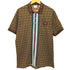 バーバリーロンドン BURBERRY LONDON 19SS Monogram Stripe Print Cotton Piqué Polo Shirt メンズ import:L