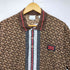 バーバリーロンドン BURBERRY LONDON 19SS Monogram Stripe Print Cotton Piqué Polo Shirt メンズ import:L