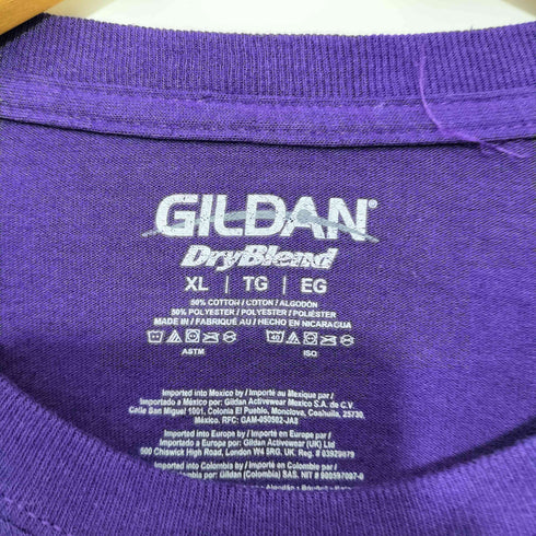 ギルダン GILDAN 90S 生地切替ドッキング ロングスリーブ カットソー メンズ JPN:XL
