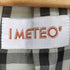 IMETEO 裏地チェック トレンチコート メンズ