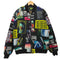 Sqnc フォトプリント 中綿 MA-1 ジャケット メンズ import:L