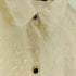 ザラ ZARA STRUCTURE FLOWER ストラクチャー フラワー ゴールドボタン シアー シャツ レディース import:XS