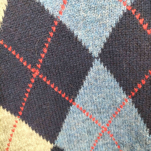 ハケットロンドン hackett london クルーネックアーガイルニット メンズ LGE