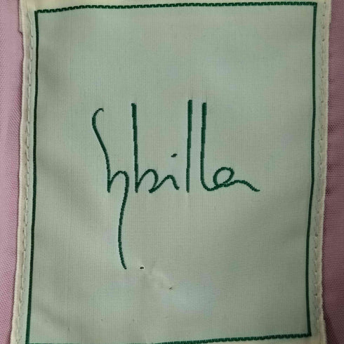 シビラ Sybilla 総柄 刺繍 3B チェスターコート レディース 40