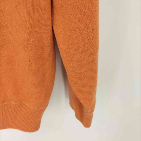 Brunello Cucinelli イタリア製 カシミヤ混 Vガゼット ラグランニット メンズ 48