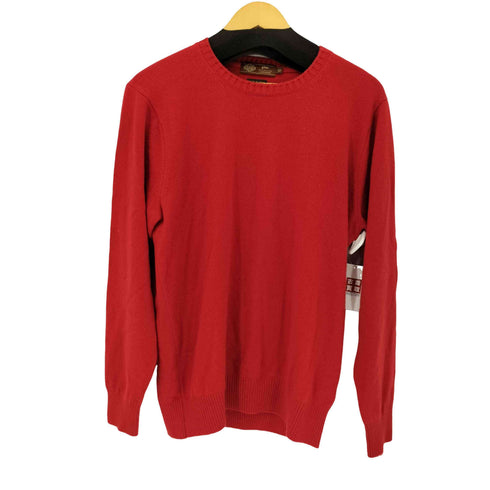 ジム gim 日本製 カシミヤ100% クルーネックプルオーバーニット メンズ JPN:XL