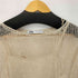 ザラ ZARA ダメージ加工 メッシュニットワンピース レディース import:S