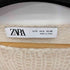ザラ ZARA ダメージ加工 メッシュニットワンピース レディース import:S