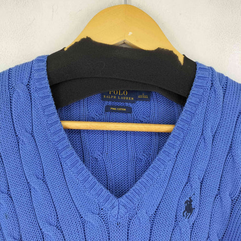 ポロラルフローレン POLO RALPH LAUREN PIMA COTTON ケーブルニット レディース S