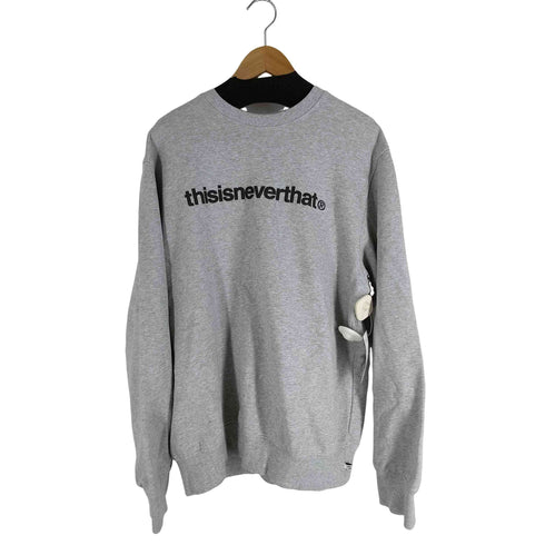 ディスイズネバーザット thisisneverthat T-LOGO CREWNECK クルーネックスウェット メンズ JPN:M