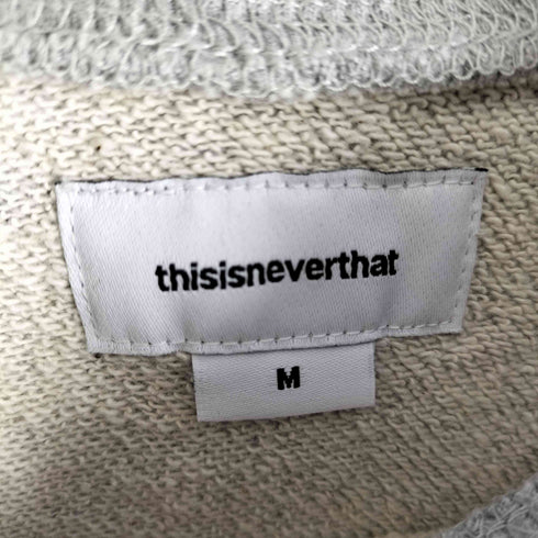 ディスイズネバーザット thisisneverthat T-LOGO CREWNECK クルーネックスウェット メンズ JPN:M