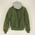 アルファインダストリーズ ALPHA INDUSTRIES MA-1 NATUS Flight Jacket フライト ジャケット フード付き メンズ import:S