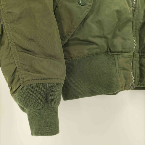 アルファインダストリーズ ALPHA INDUSTRIES MA-1 NATUS Flight Jacket フライト ジャケット フード付き メンズ import:S