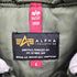 アルファインダストリーズ ALPHA INDUSTRIES MA-1 NATUS Flight Jacket フライト ジャケット フード付き メンズ import:S