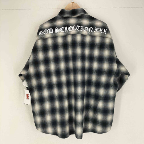 ゴッドセレクショントリプルエックス GOD SELECTION XXX 24SS Women's Check Shirt レディース FREE