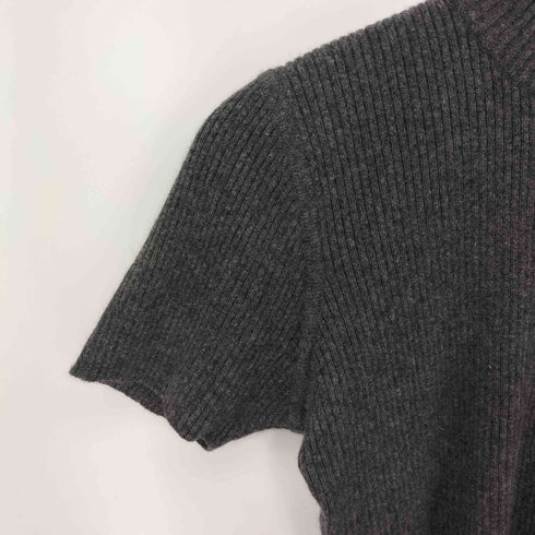 フォクシー FOXEY ウール100% ボーダー タートルネックニット S/S レディース 42