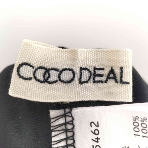 ココディール COCO DEAL オフショルスリットニット×キャミワンピース レディース JPN:2