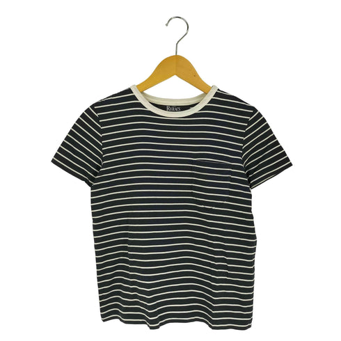 ザリラクス THE RERACS ボーダー ポケット クルーネックTシャツ メンズ 36