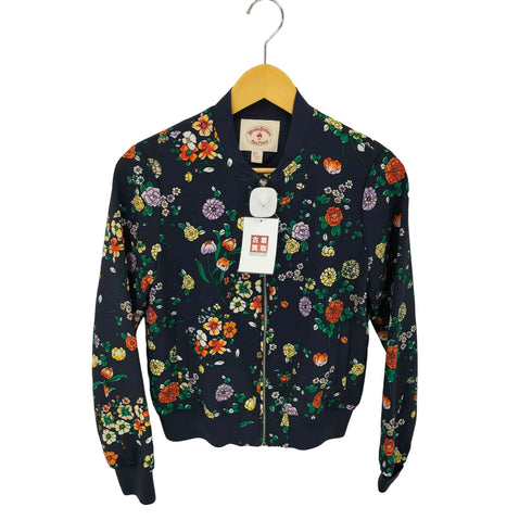 レッドフリースブルックスブラザース Red Fleece Brooks Brothers 花柄ジップアップブルゾン レディース JPN:S