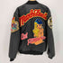 バトウィン BUTWIN 80S USA製 gang Rocker ワッペン 裏地キルティング 本革 レザー スタジャン スタジアム ジャンパー メンズ US:42