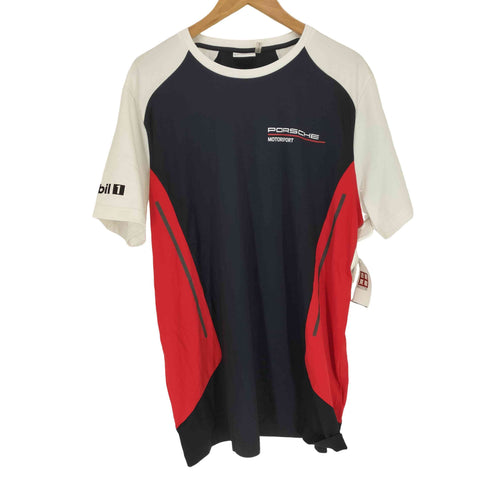 企業ロゴプリントS/S TEE メンズ JPN:L
