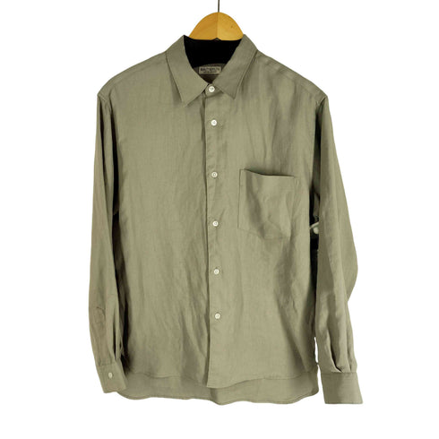ビューティーアンドユースユナイテッドアローズ BEAUTY & YOUTH UNITED ARROWS 22ss ライトリネンタッチリラックスフォルムテーパードシャツ メンズ JPN:M