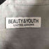 ビューティーアンドユースユナイテッドアローズ BEAUTY & YOUTH UNITED ARROWS 22ss ライトリネンタッチリラックスフォルムテーパードシャツ メンズ JPN:M
