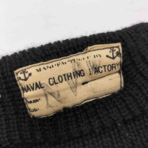 NAVAL CLOTHING FACTORY PW スタンプ WATCH CAP ワッチキャップ ニット メンズ