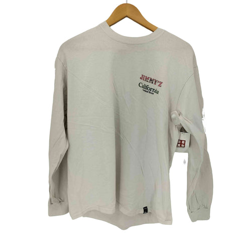 JIMMY'Z 両面プリント L/S Tシャツ メンズ