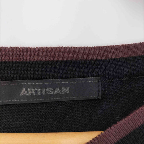 アルチザン ARTISAN シルク100% ホースデザイン S/S ニット レディース 9