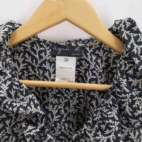 アニエスベー agnes b. OLD ジッププルオーバーシャツ レディース JPN:36