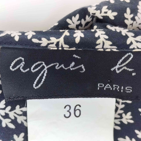 アニエスベー agnes b. OLD ジッププルオーバーシャツ レディース JPN:36