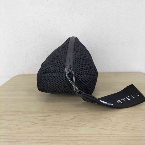 ステラマッカートニー STELLA McCARTNEY ロゴプレートメッシュポーチ レディース ONE SIZE