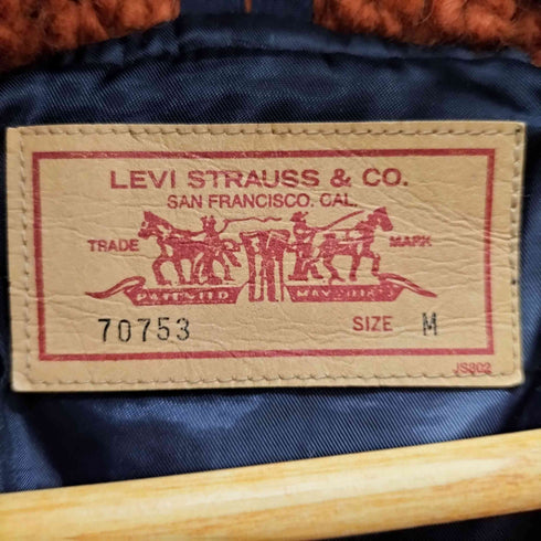 リーバイス Levis ニット切替ダウンジャケット メンズ import:M