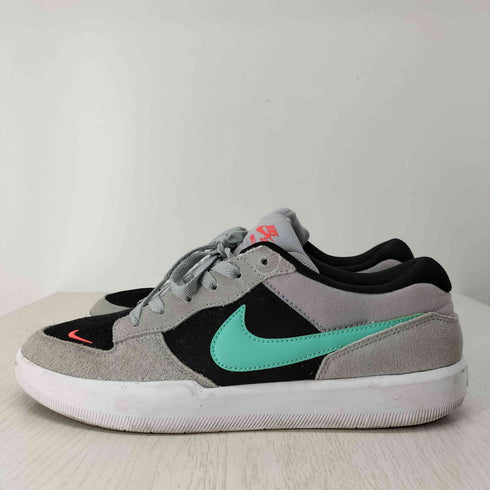 ナイキスケートボーディング NIKE SB Force 58 Wolf Grey/Black/Light Menta メンズ JPN:28