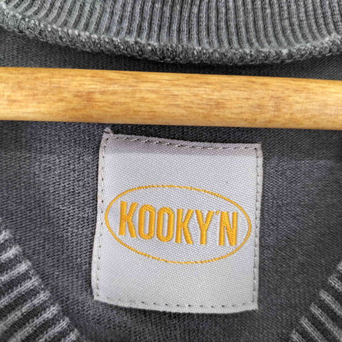 クーキー KOOKYN BRONXヴィンテージライクロゴラグランロンT メンズ FREE